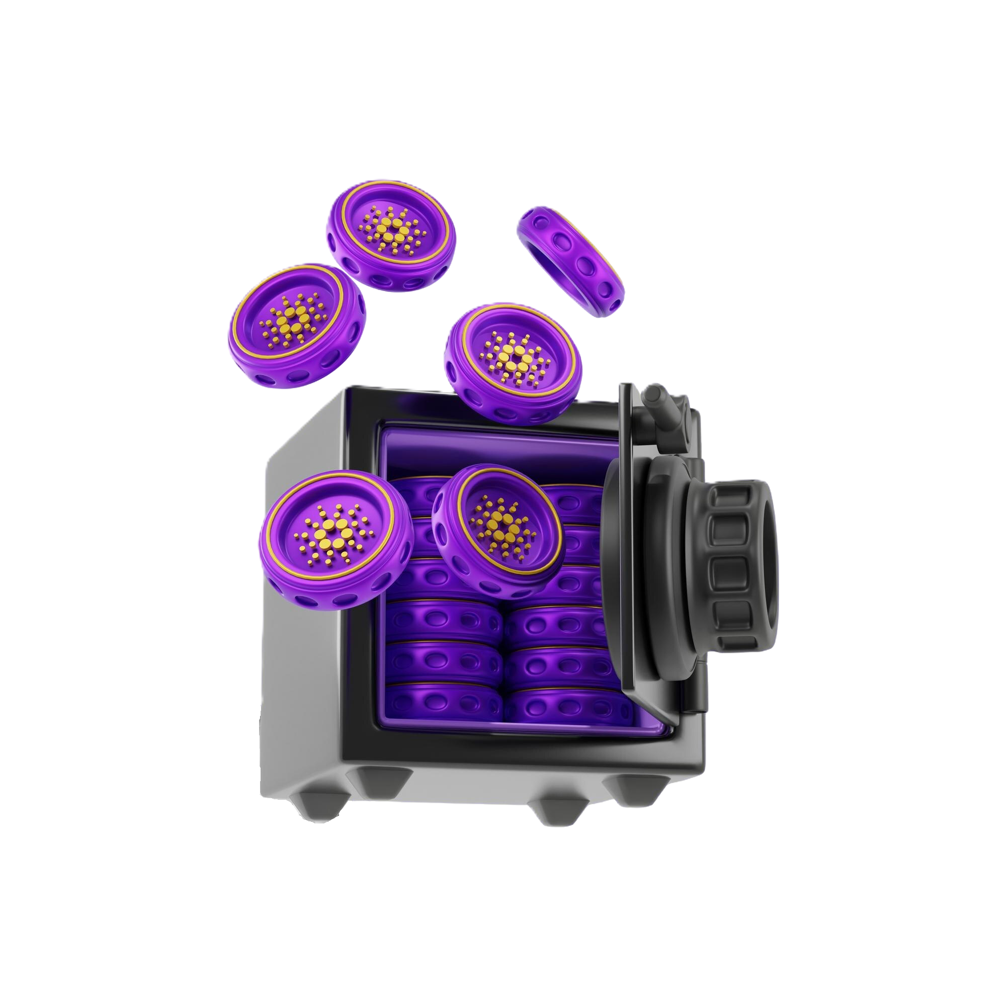 Cardano Bank Storage Illustration